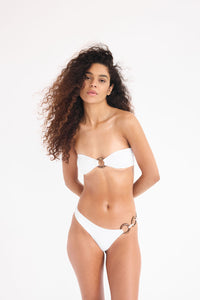 IVORY COCONUT RING BANDEAU