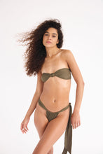 Load image into Gallery viewer, FOREST SINGLE SIDE TIE BIKINI BOTTOMS
